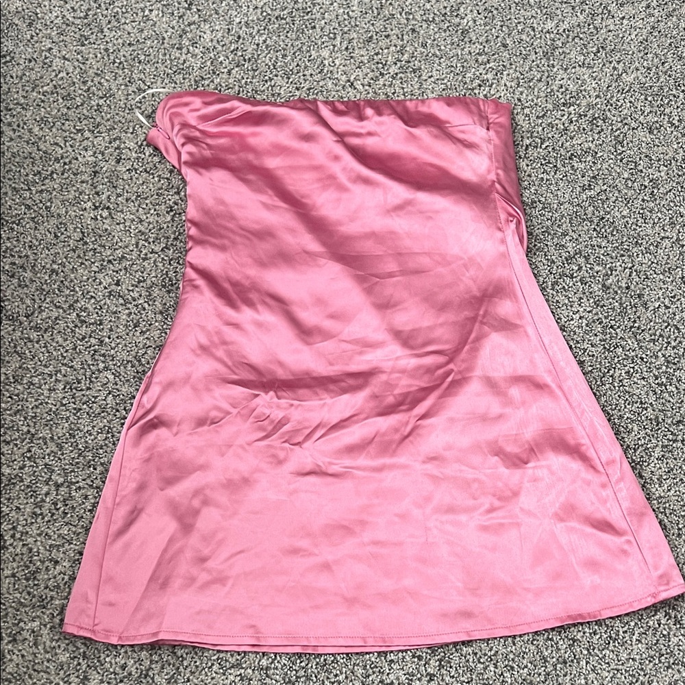 Princess Polly Strapless Pink Dress